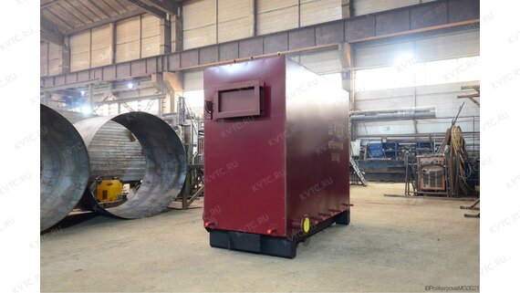 Котел водогрейный 0.5 МВт с топкой ОУР